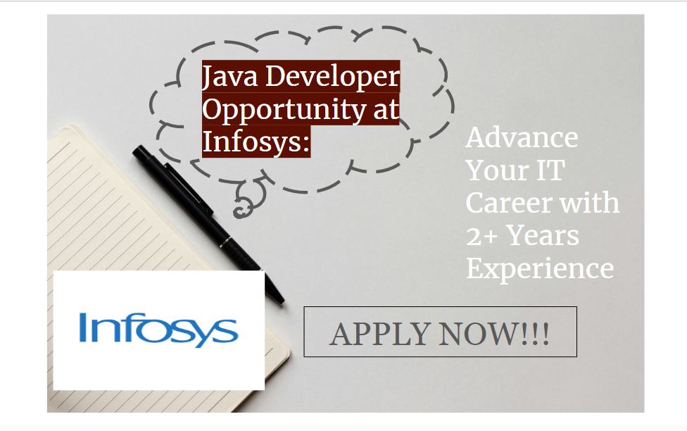 Infosys Java Developer